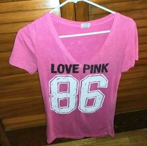Victoria's secret pink tshirt small
